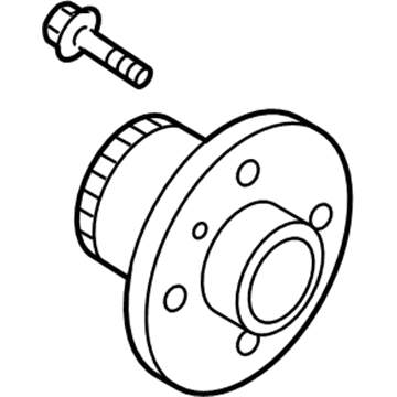 Pontiac 95903587 Hub & Bearing