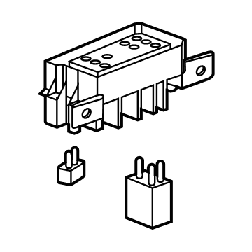 Chevy 23355673 Fuse & Relay Box