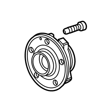 Chevy 23291488 Rear Hub & Bearing