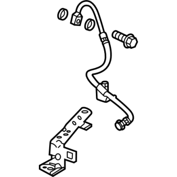 2023 Chevy Corvette Brake Line - 84810943