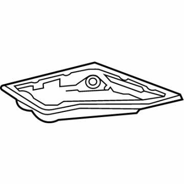 Cadillac 12672123 Lower Oil Pan