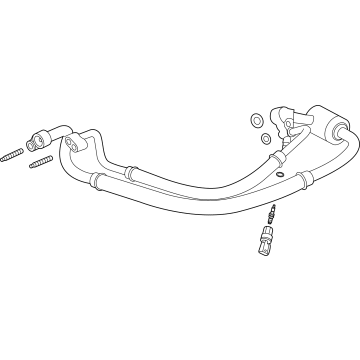 Chevy 84525737 Rear A/C Hose