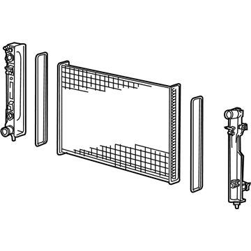 Pontiac 92147801 Radiator