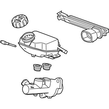 Saturn 15271568 Master Cylinder