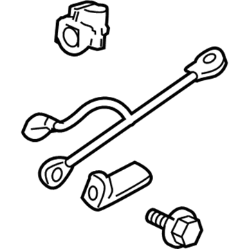 2008 Cadillac DTS Battery Cable - 22743866