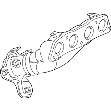 2010 Pontiac Vibe Exhaust Manifold - 19185676