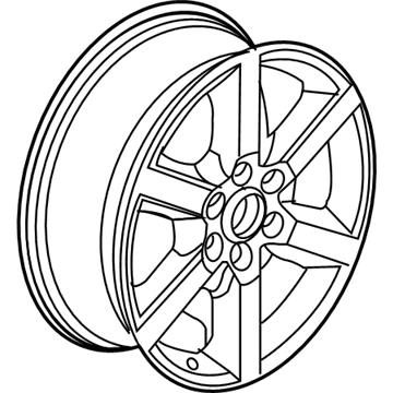 2009 Saturn Outlook Spare Wheel - 9595827