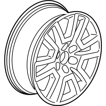 GMC 23115710 Wheel, Alloy