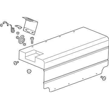 GM 23443836 Cover Assembly, Cng Tank