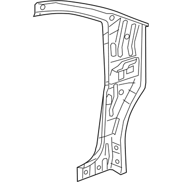 GM 95419757 Reinforcement Assembly, Body Hinge Pillar Outer Panel