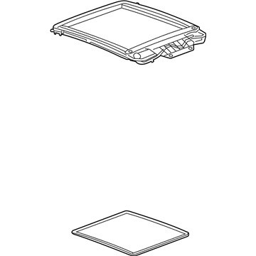 Pontiac 22731428 Sunroof Assembly