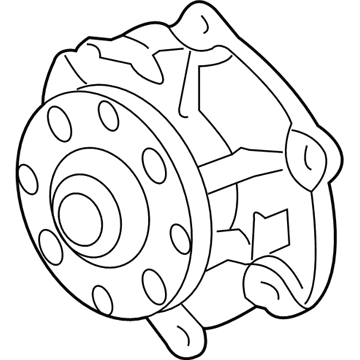 Pontiac 12709178 Water Pump