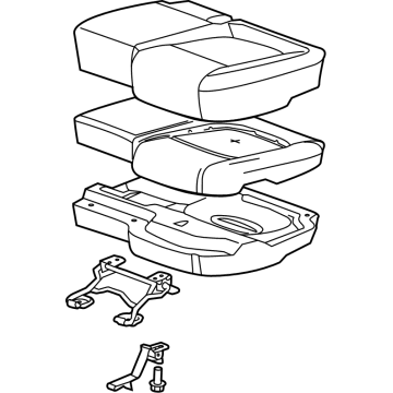 2016 Chevy Trax Seat Cushion Pad - 95165245