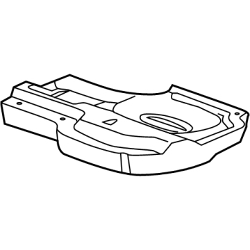 GM 95083382 Frame,Rear Seat Cushion Side