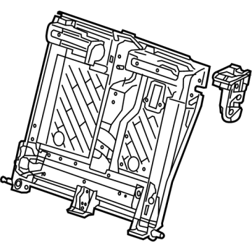 GM 13312090 Panel Assembly, Rear Seat Back Cushion