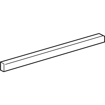 GM 23229388 Sealing Strip Assembly, Front Side Door Window Inner