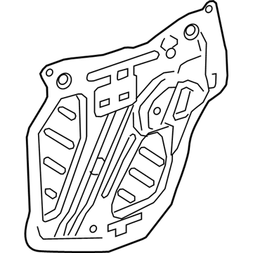 Chevy 84374105 Water Deflector