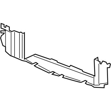 GM 85539189 Baffle, Rad Air Frt Lwr