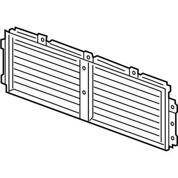 Chevy 84646340 Radiator Shutter Assembly