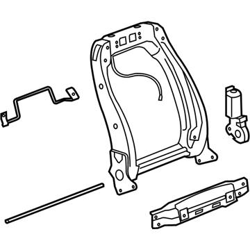 GM 20845917 Frame Assembly, Front Seat Back Cushion