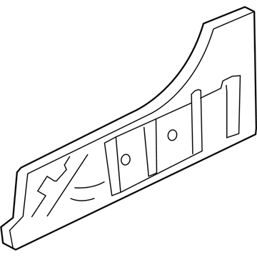 GMC 25982601 Inner Rocker