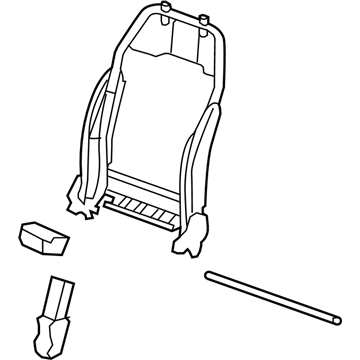 Cadillac 25804621 Frame Assembly