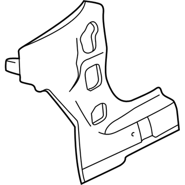 Chevy 22607124 Inner Hinge Pillar