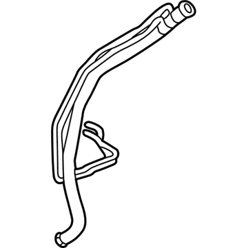 Pontiac Vibe Fuel Filler Hose - 88974748