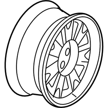 GMC 12368967 Wheel, Alloy