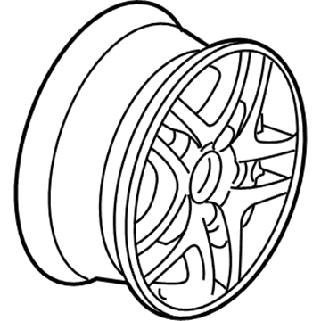 GMC 15169580 Wheel, Alloy