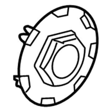 GMC 15004223 Hub Cap