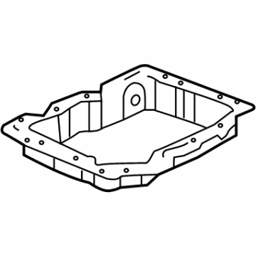 GMC 12676340 Lower Oil Pan