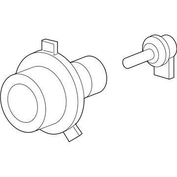 GM 92119489 Lamp Assembly, Front Fog