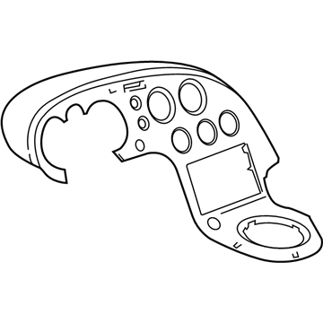 Pontiac 25916919 Instrument Cluster Panel