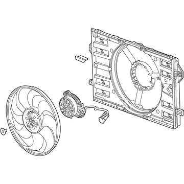 Buick 84190683 Fan Assembly