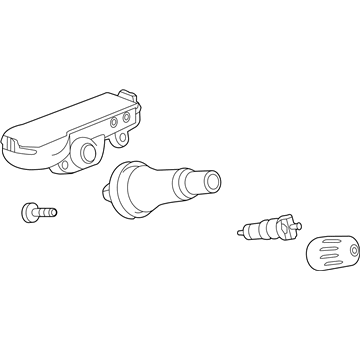 Buick 13540601 TPMS Sensor