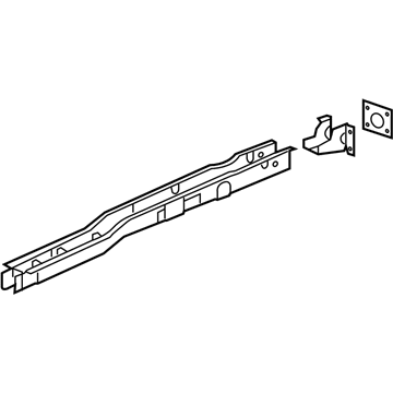 GM 15192502 Rail Assembly, Underbody Rear Side