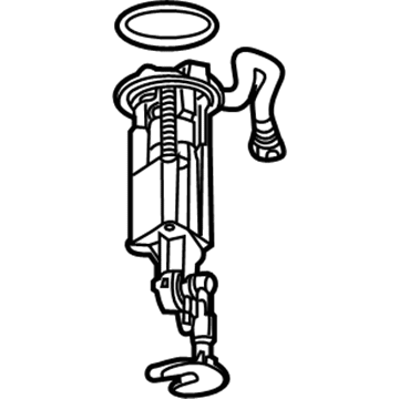 2012 Chevy Corvette Fuel Pump - 19354814