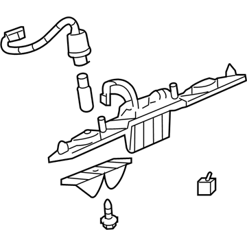 GM 15285069 Handle Assembly, Lift Gate Outside