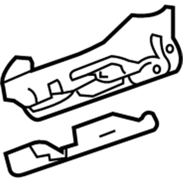 GM 19169304 Cover,Lift Gate Latch