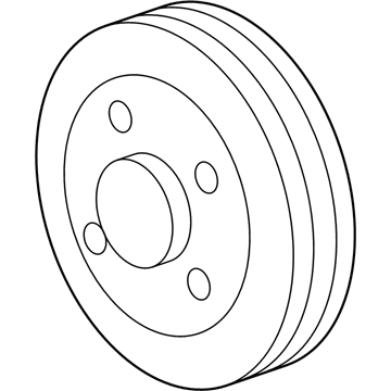 Buick 12611587 Pulley