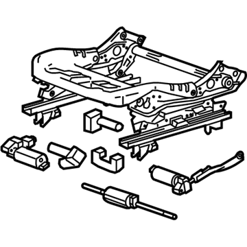 Buick 13506154 Cushion Frame