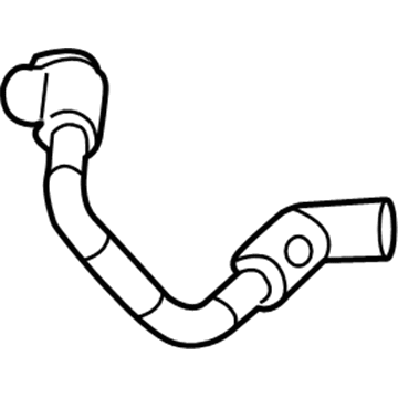 Buick Rendezvous Crankcase Breather Hose - 12603991