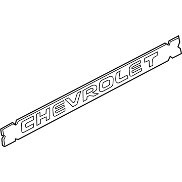 Chevy 15785771 Tail Gate Logo