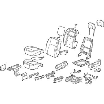 Pontiac 10392482 Seat Assembly