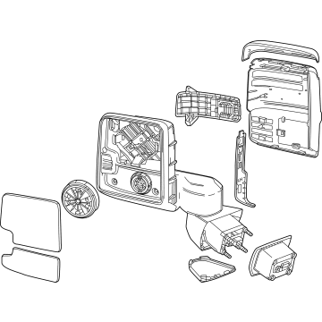 GMC 84994412 Mirror Assembly