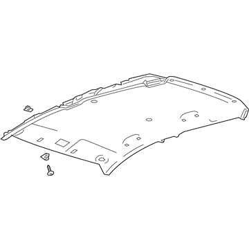 GM 94541186 Panel Assembly, Headlining Trim *Titanium