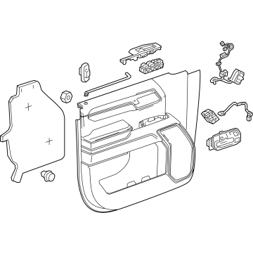GMC 85012479 Door Trim Panel