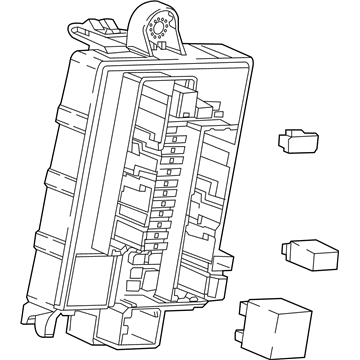 Chevy 84412832 Fuse & Relay Box