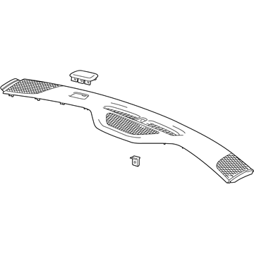 Chevy 42441367 Upper Trim Panel